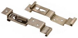 Nummerplaat klem RVS set &aacute; 2 st. 
