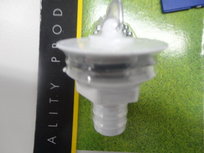 Afvoerplug recht 19mm compleet