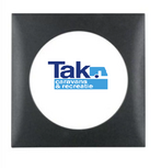 Berker Afdekraam Flow 1-Vaks Antraciet Mat