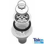 Smev Afvoerplug Recht 25mm Compleet