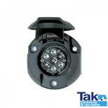 West Stekker 13 Polig met Schakelaar