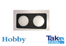 hobby afdekraam dubbel zwart