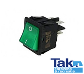 Dometic schakelaar 220v groen