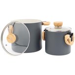 Bo-Camp - Urban Outdoor collection - Pannenset - Barbican - Aluminium - Inductie - 3-Delig