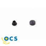 Afdek dopje zwart Cramer 5 stuks