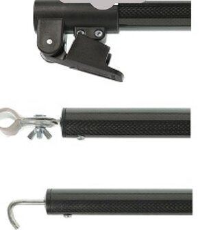 Campking Carbon/Glasfiber Extra dakligger 28/25mm 230-305 cm.