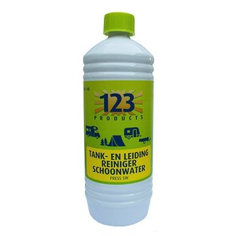 123 Press Schoonwater leidingreiniger 1 liter