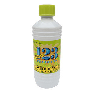 123 Press Schoonwater leidingreiniger 0.5 liter