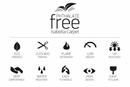 Isabella voortent Carpet Dawn 2.5x7mtr.