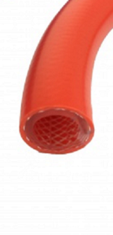 Gimeg gewapende waterslang rood 10x16mm per meter