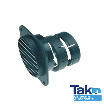 Truma draaibare uitstroom opening SCW2 80mm