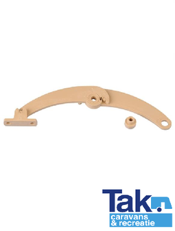 Kastklephouder beige 18 cm 