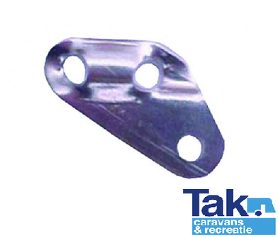 Campking driegatsspanner aluminium 10 st