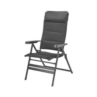 TRAVELLIFE BARLETTA STOEL COMFORT PLUS ANTRACIET per set van 2 stuks