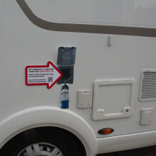 Roll-up-cable 20m wit Fiat Bianco 210 ALLEEN OP BESTELLING EN AFHALEN.
