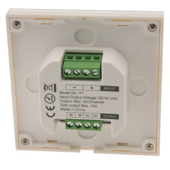 Umbri&euml; LED dimmer 12V 24V 5A touch bediening 