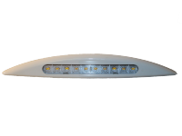 LED voortent verlichting 12V 5 Watt, met witte behuizing caravan buitenlamp