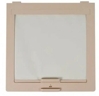 Dakluik hor + verduistering 40 x 40 gatmaat kleur beige