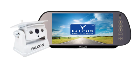 Falcon Achteruitrijcamera + Digitale Spiegel