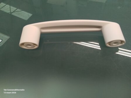 Handvat caravans/disselbakklep wit