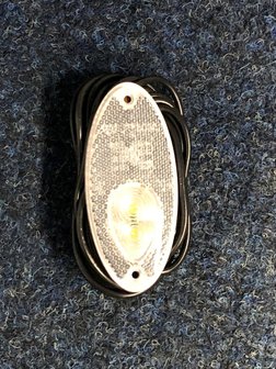 Hella Breedtelicht LED met Reflector Ovaal Opbouw Wit