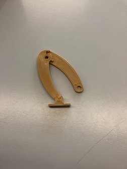 Kastklephouder beige 18 cm 