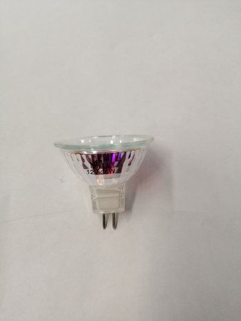 Metalen lijn Schipbreuk rekruut Halogeenlamp 12V-35W glas 50mm - Tak Caravans & Recreatie