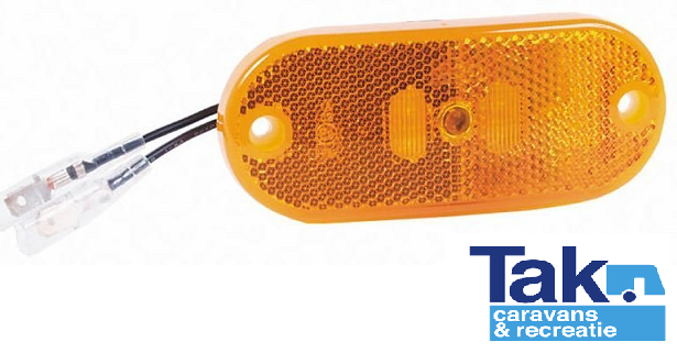 Zijreflectielamp LED Jokon oranje opbouw