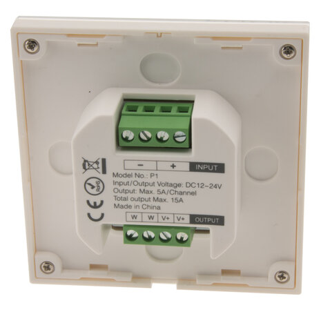 Umbrië LED dimmer 12V 24V 5A touch bediening 