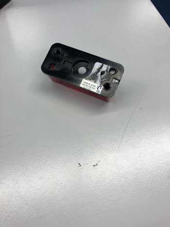 Breedtelicht rood/wit 92x43mm Hella