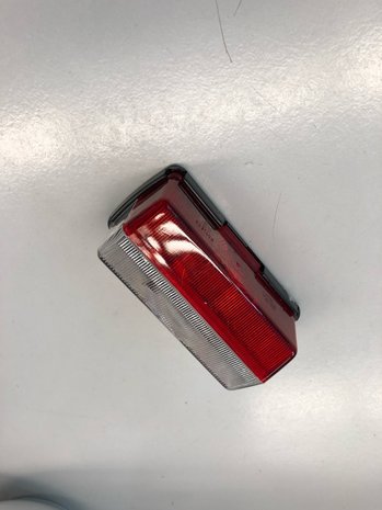 Breedtelicht rood/wit 92x42mm Jokon rechthoekig