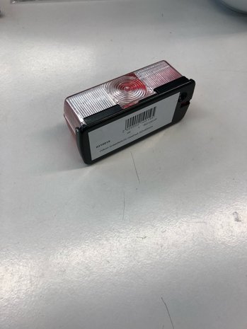 Breedtelicht rood/wit 92x42mm Jokon rechthoekig