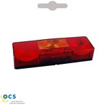 Jokon opbouw achterlicht rechthoekig model. Voorzien van mistlicht, afm. 285 x 96 mm. Jokon opbouw achterlicht rechthoekig model. Voorzien van mistlicht, afm. 285 x 96 mm.