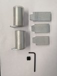 Doublelock wielkem adapter-set voor lichtmetalen velgen. Doublelock wielkem adapter-set voor lichtmetalen velgen.
