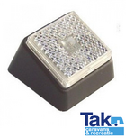 Jokon Breedtelicht PLR550 met Reflector Vierkant/Taps Opbouw Wit Onderplaat Zwart Jokon Breedtelicht PLR550 met Reflector Vierkant/Taps Opbouw Wit Onderplaat Zwart
