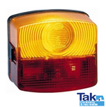 Achterlicht Hella 90x80mm ZONDER kentekenverlichting Achterlicht Hella 90x80mm ZONDER kentekenverlichting