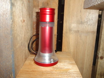 9 LED flashligt 3AAA incl.