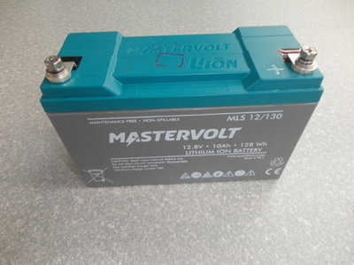 Mastervolt 12.8V 10Ah 128Wh Lithium ion Battery