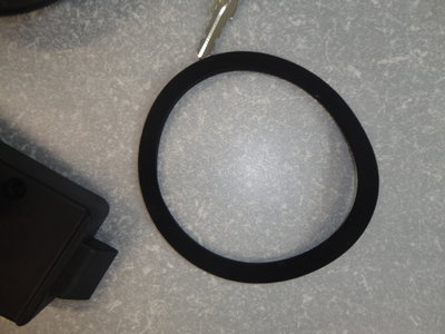 Deurslot Oberholz zwart 30-35mm. Links Gatmaat 92mm.