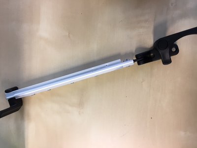 Raamuitzetter Adria L = 245 mm, links, click, RM Eco