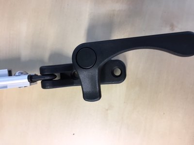 Raamuitzetter Adria L = 245 mm, links, click, RM Eco
