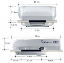 Telair Airco/heater 5400 Silent incl. montage*