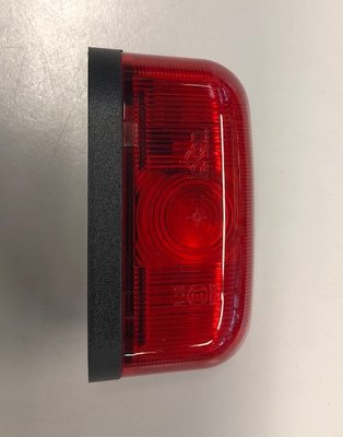 Adria Breedtelicht Jokon rood/wit zonder lampje.